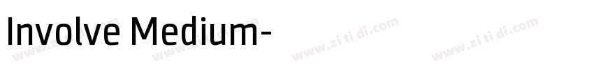 Involve Medium字体转换